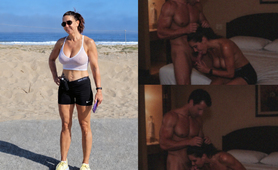 Married MILF on vaca out for run