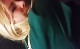 hot blonde gets fucked at her work place