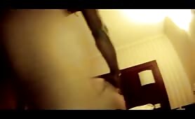 Nympho wife has BBC fuck her hungry gaping ass