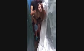 Couple caught fucking